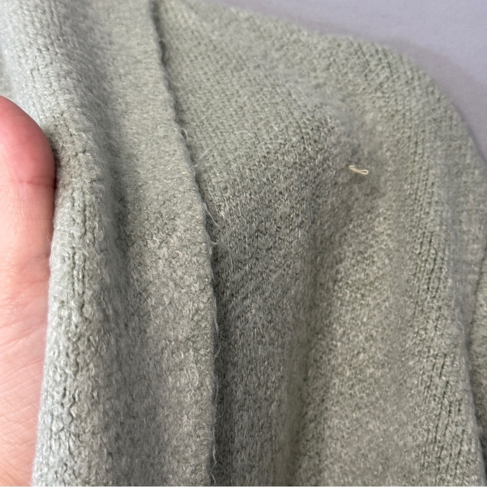 Pink Martini Womens Oversized Stockport Cardigan XXS Mint Lagenlook Wool Blend - Picture 5 of 7